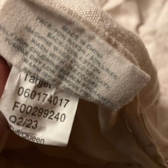 Casa Luna 2 piece set: form mid weight comforter and bamboo duvet cover Queen - Picture 8 of 11